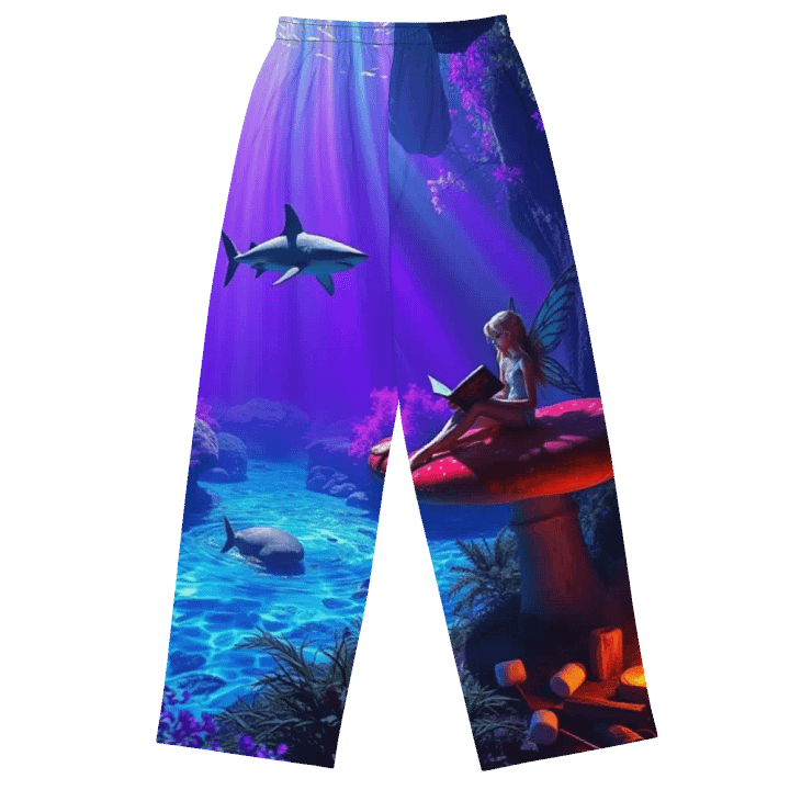 Surreal Visions: Underwater Fairy Dreamscape Lounge Pants product image (2)