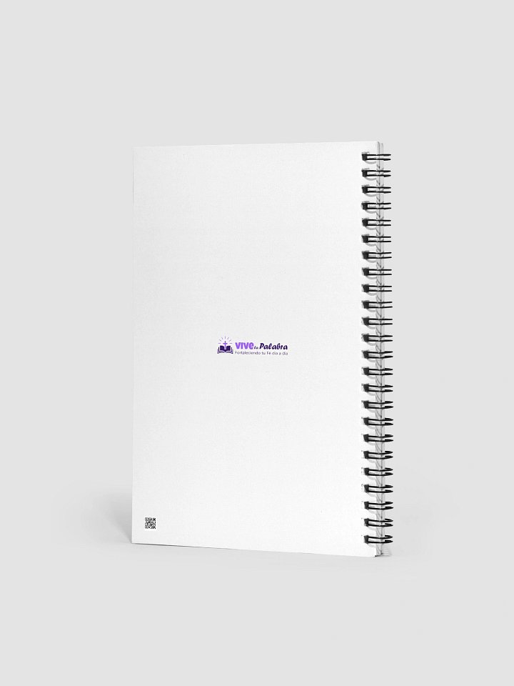 Christian Spiral Notebook – “El Señor es mi Pastor” – Spanish Psalm 23:1 product image (2)