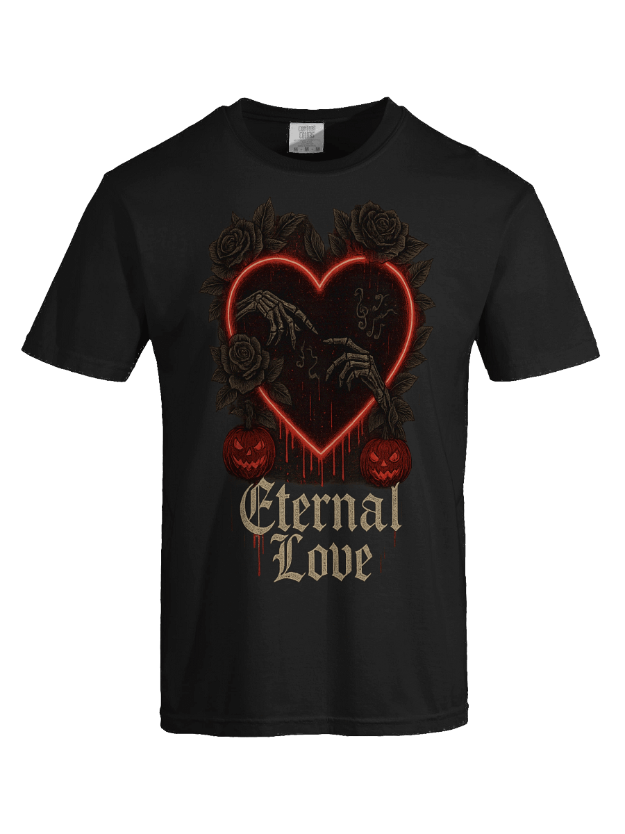 Eternal Love – Gothic Heart Tee product image (4)