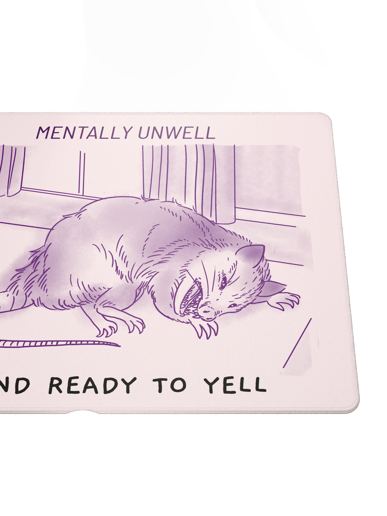 Mentally Unwell Mousepad product image (5)