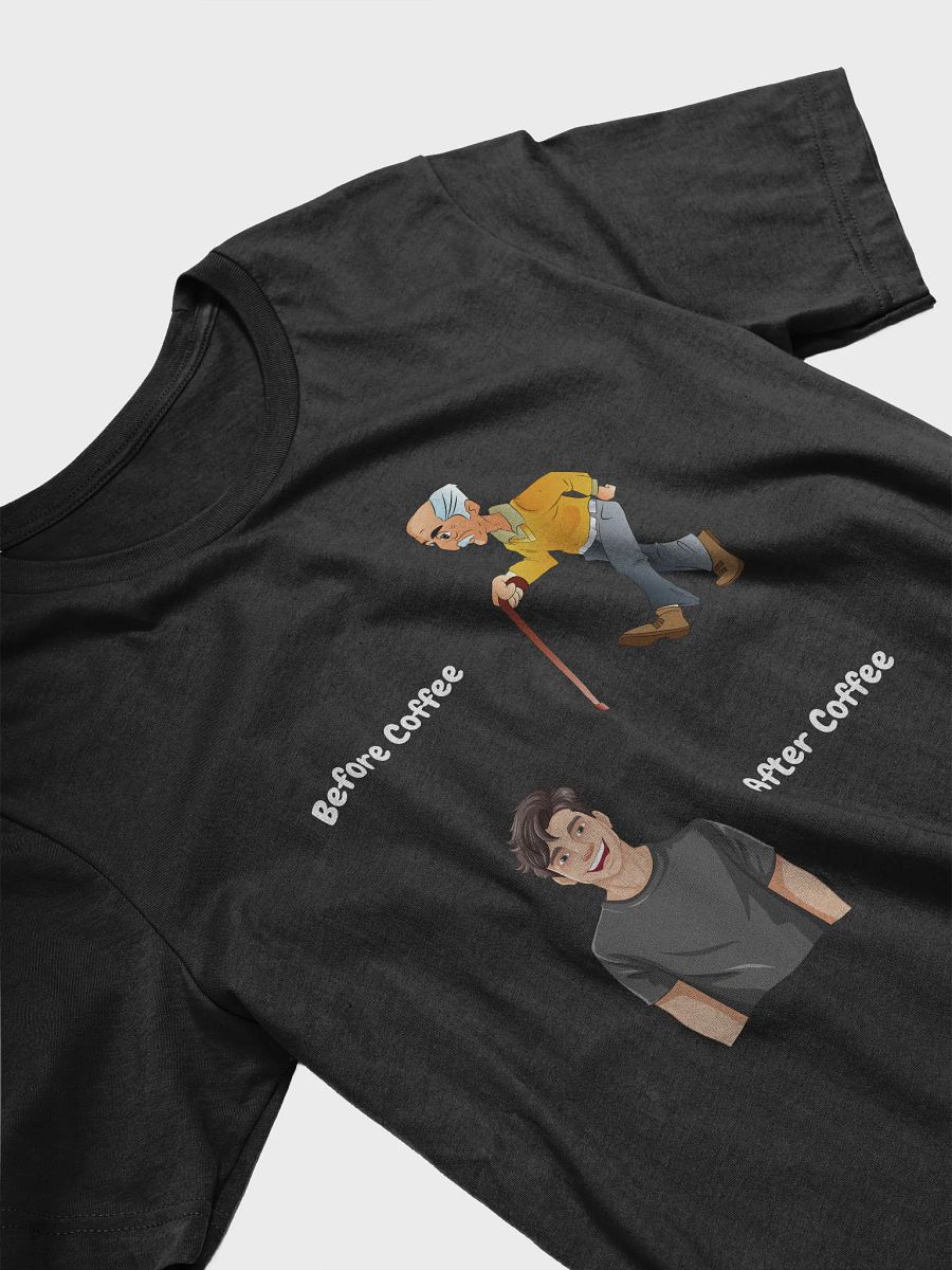 Nice Before / After Coffee T-Shirt product image (3)