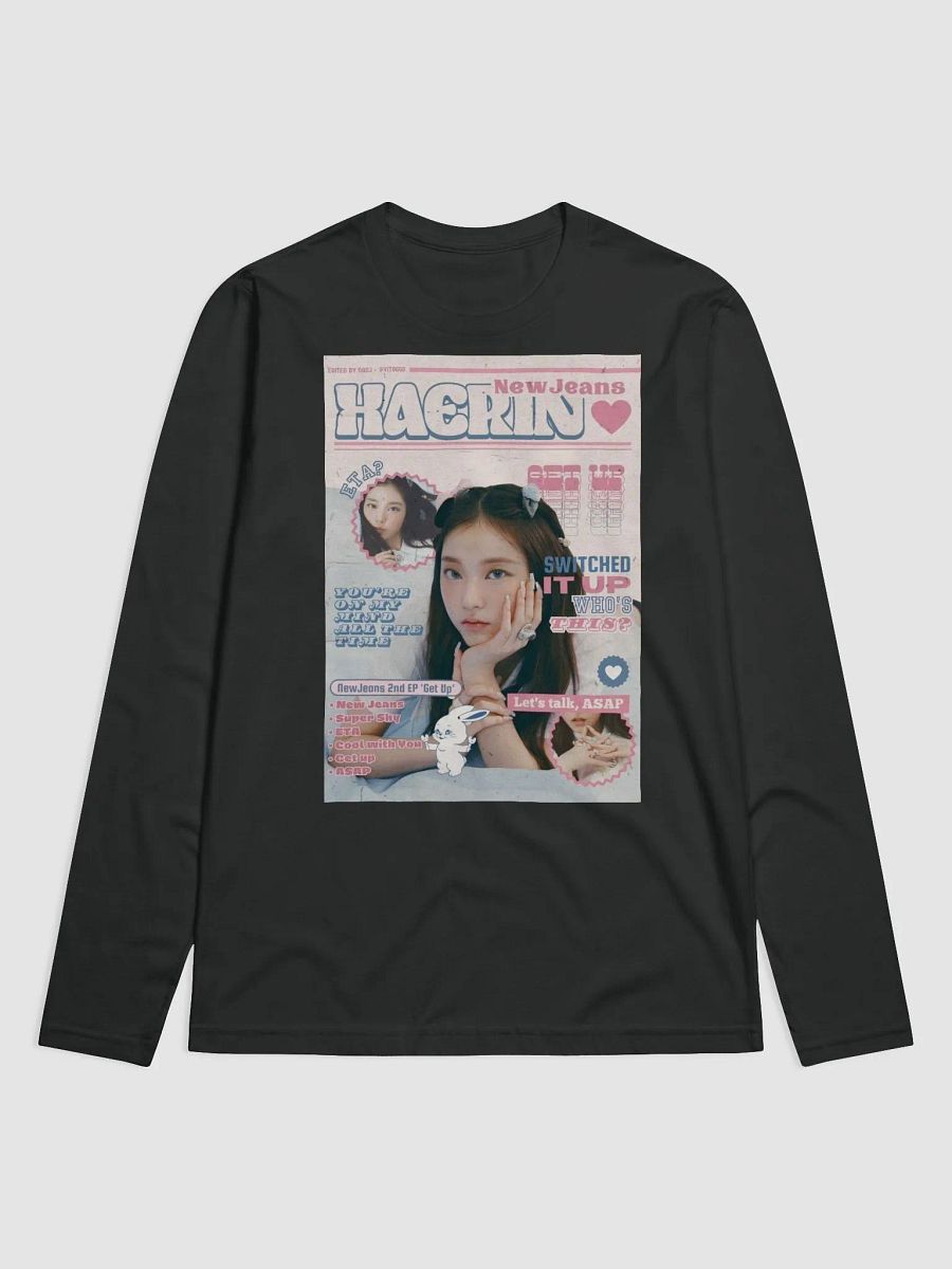 Haerin New Jeans Long Sleeve Shirt product image (8)