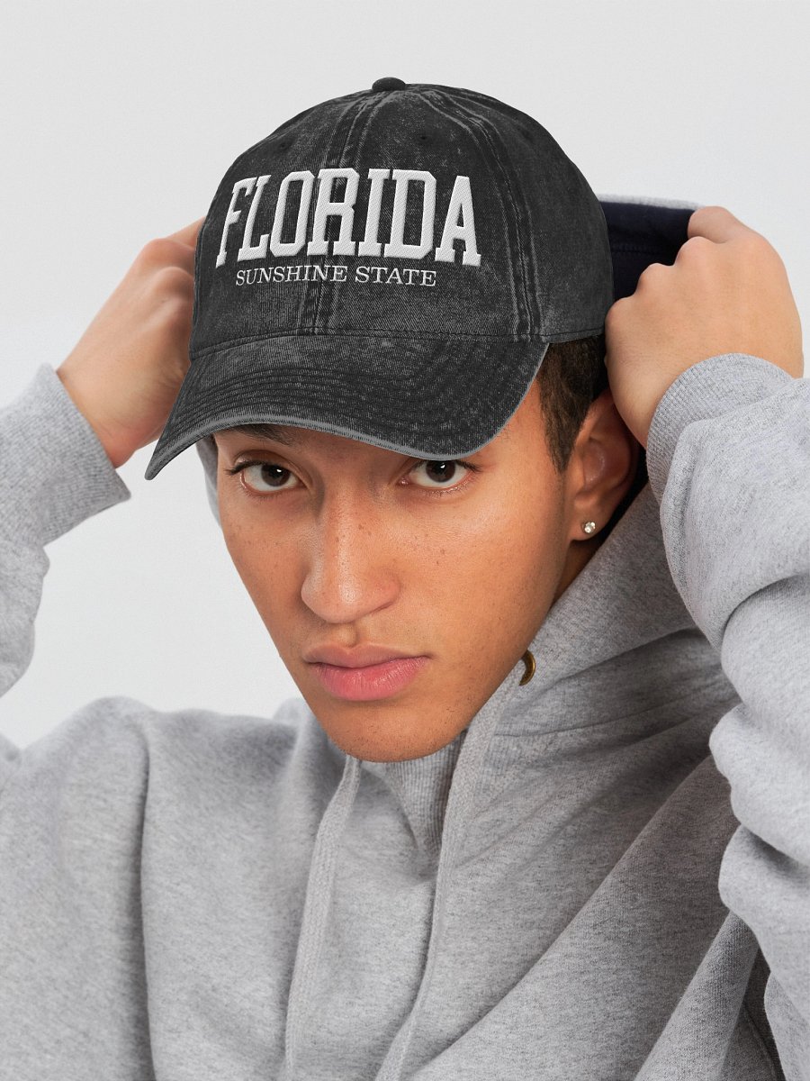 Florida Sunshine State Otto Vintage Wash Dad Hat product image (22)