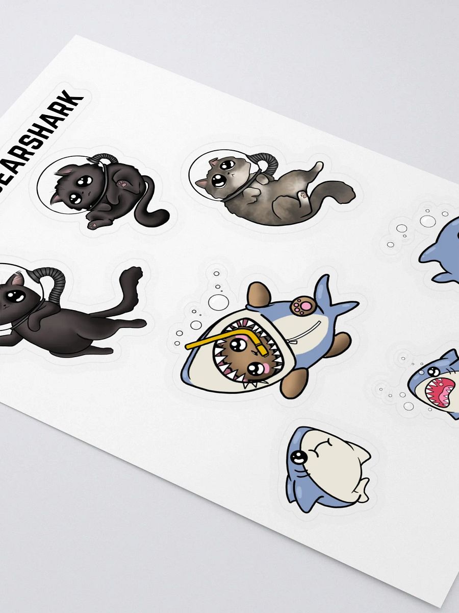 Bearshark & Friends Stickers product image (3)