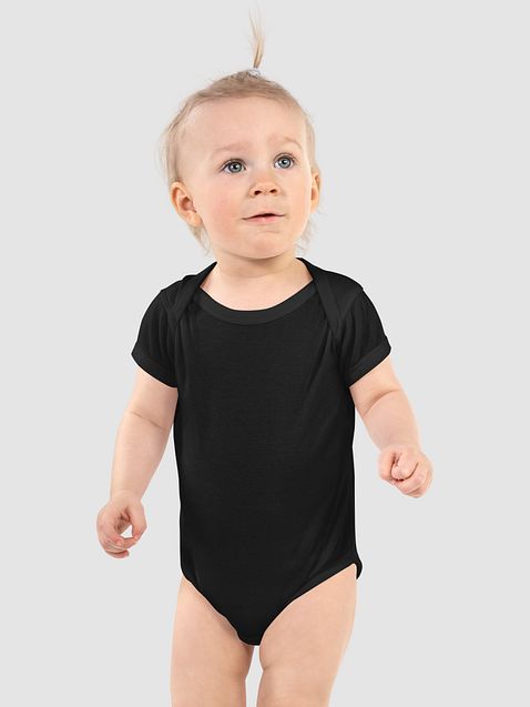 Photo showing Rabbit Skins Baby Short Sleeve Bodysuit