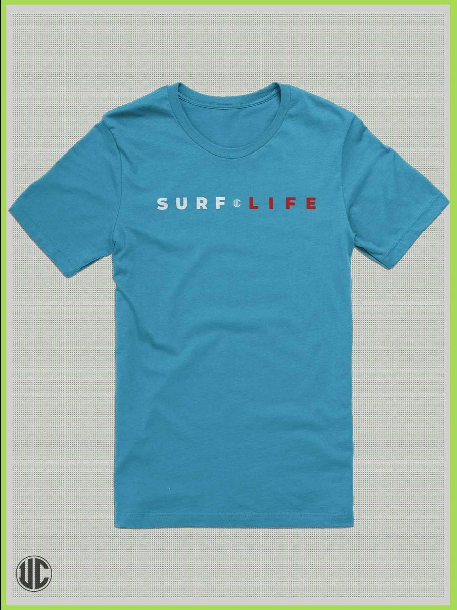 Surfer T-Shirt | Surf + Life | Minimalistic Surfer Wear product image (9)
