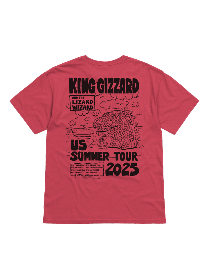 KING GIZZARD US SUMMER TOUR 2025 T-SHIRT product image (2)