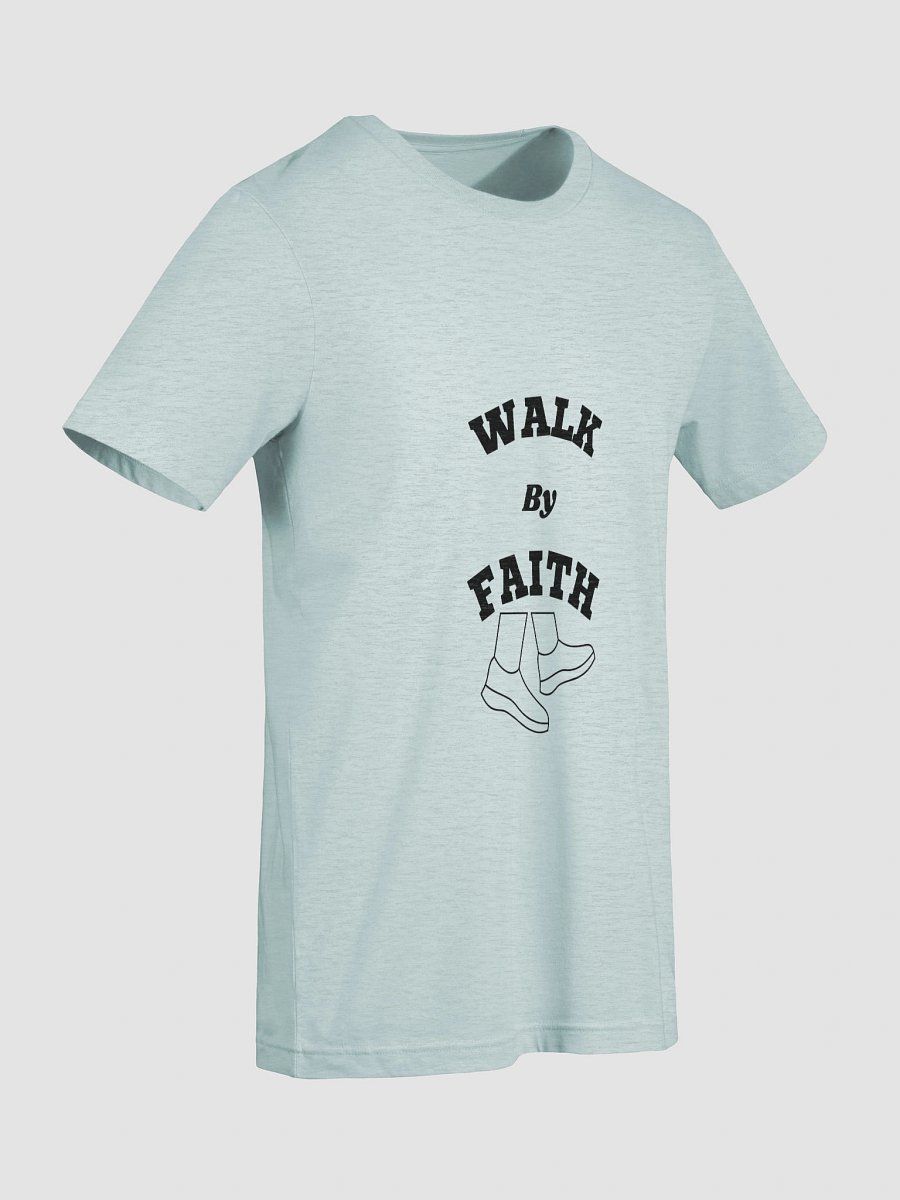 Trust The Journey: "Walk By Faith" Statement Tee product image (27)