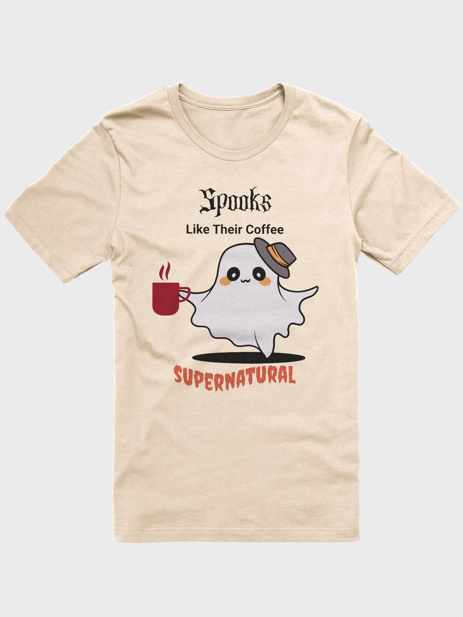 Spooks Like Their Coffee Supernatural T-Shirt product image (1)