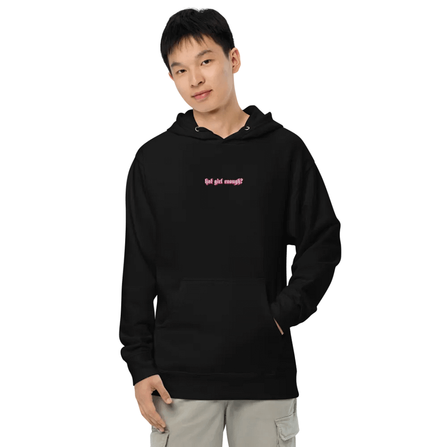 Hot Girl Enough? Embroidered Hoodie product image (2)
