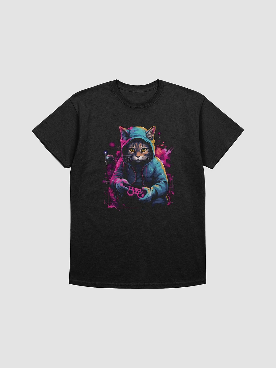 Hoodie Cat Gamer T-Shirt product image (1)