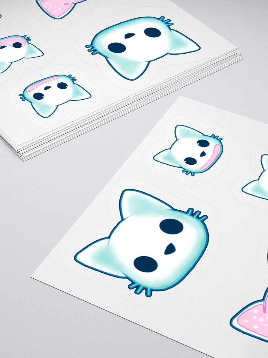 Whiskered Whimsy Sticker Pack product image (5)