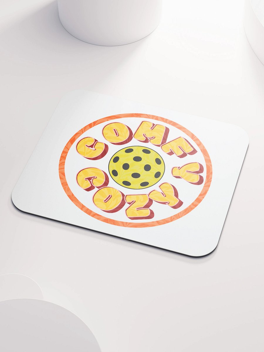 Comfy Cozy Pickleball Circle Vibes Mouse Pad product image (3)