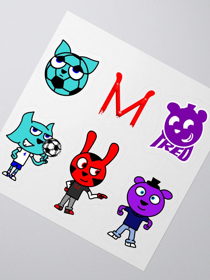 Cooluva Trio Sticker Sheet product image (2)