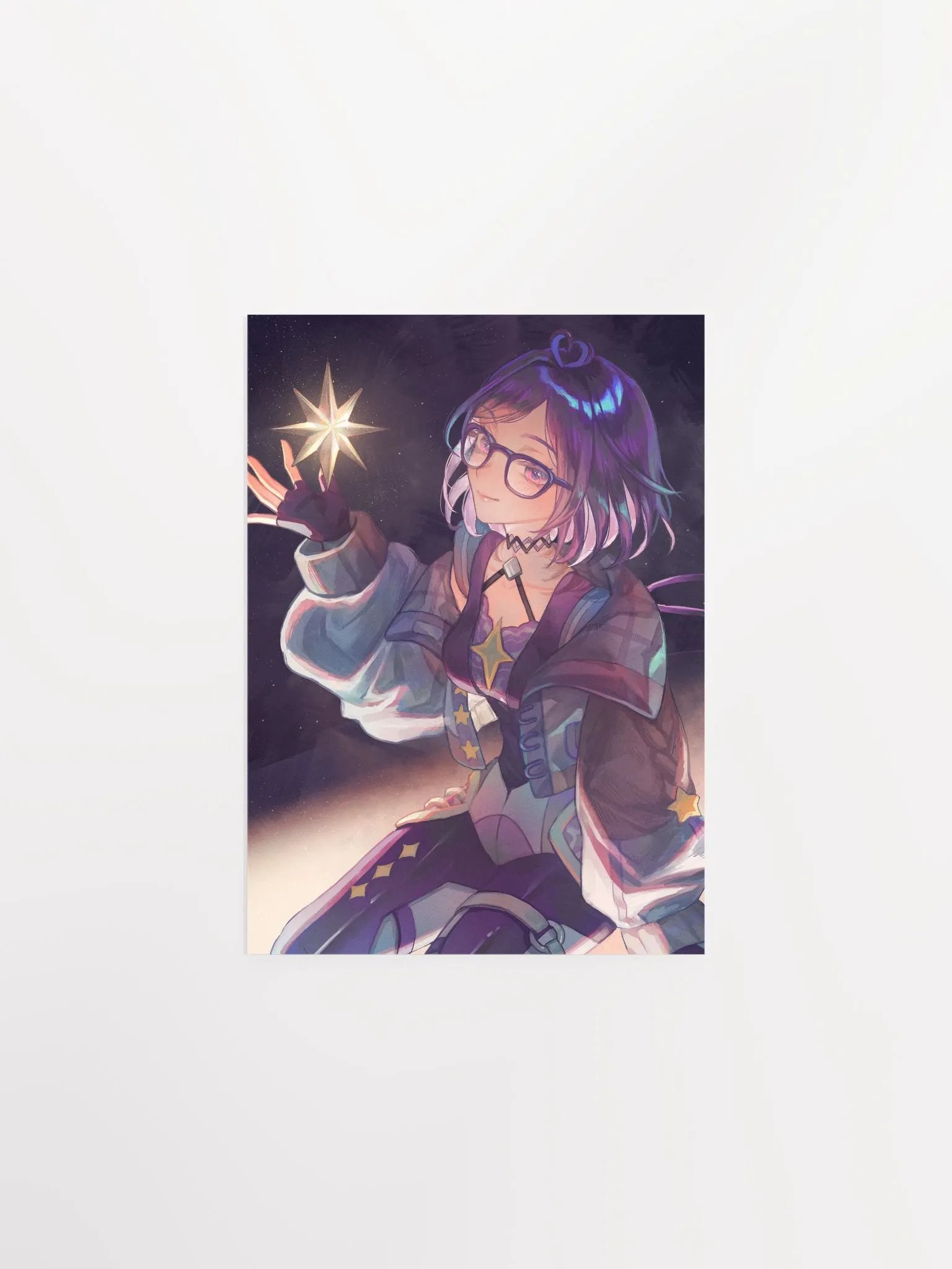 Anna's Starry Night Matte Poster product image (1)