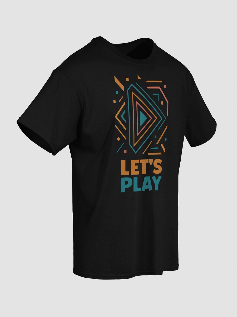 Dynamic Gaming Play Button "Let's Play" T-Shirt product image (5)