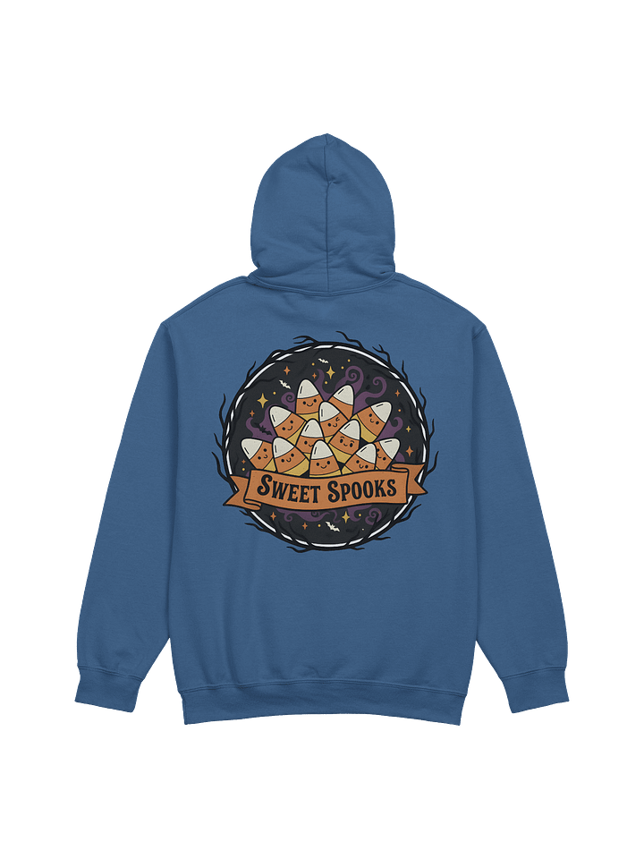 Sweet Spooks Halloween Hoodie – Candy Corn Sweatshirt for Cute Spooky Season Outfits product image (14)
