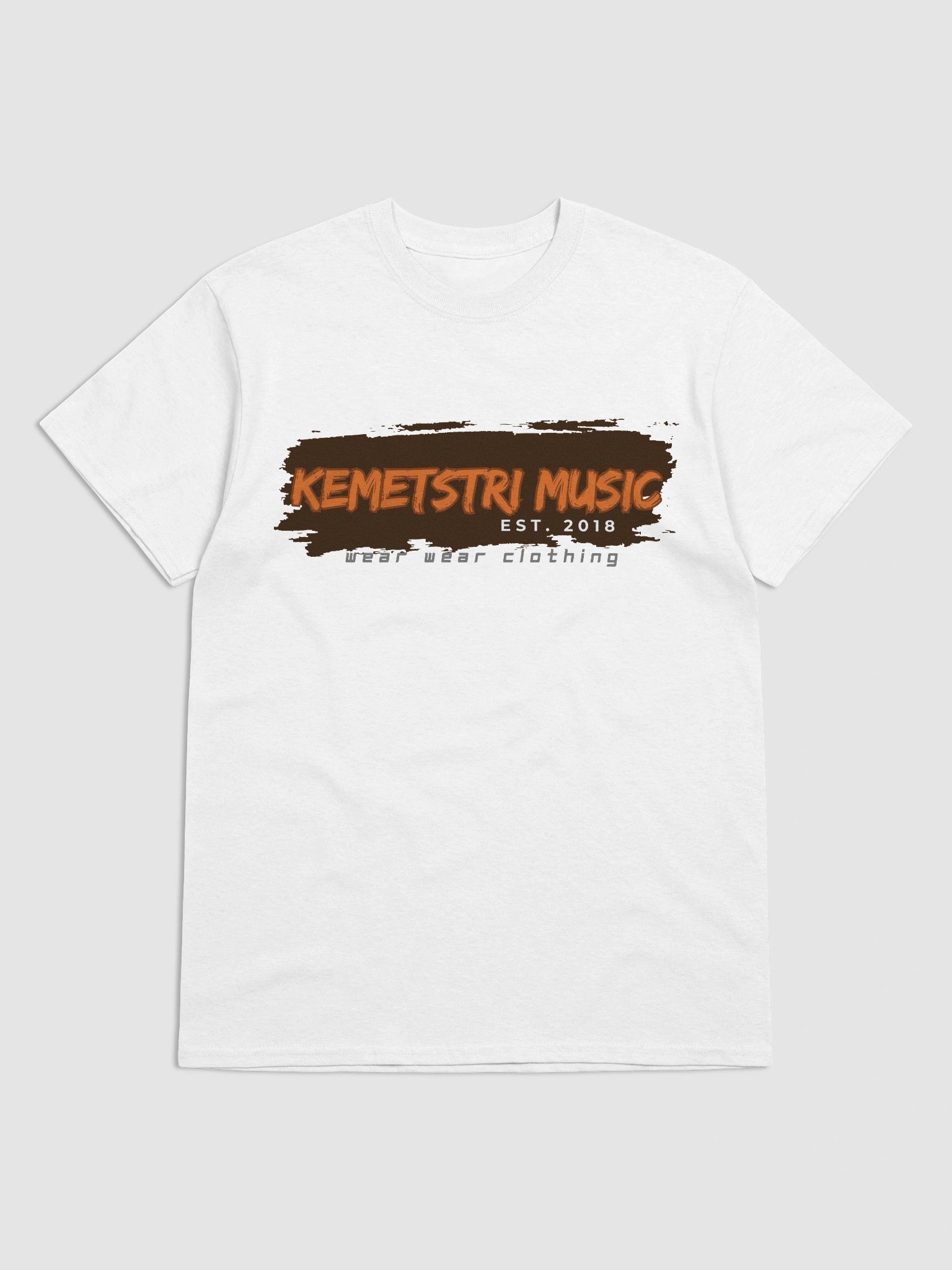 Kemetstri Legacy Tee – Est. 2018 (White Edition) product image (1)