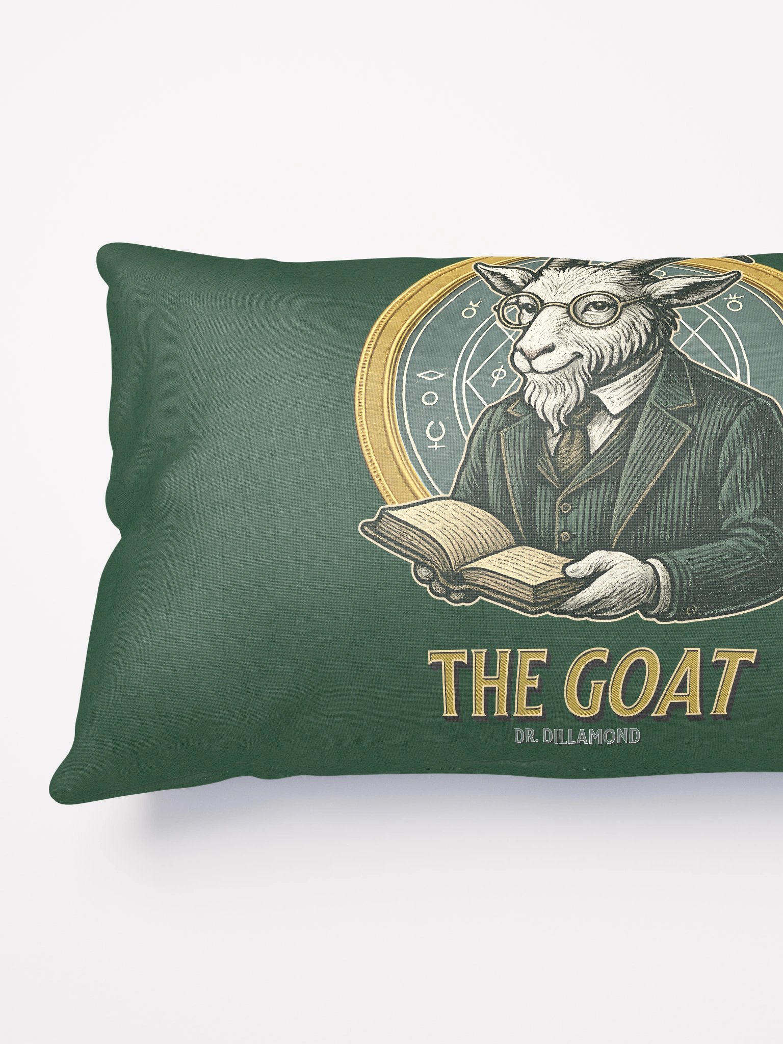 Dr. Dillamond "The GOAT" Broadway Pillow – All-Over Print Musical Theater Decor product image (9)