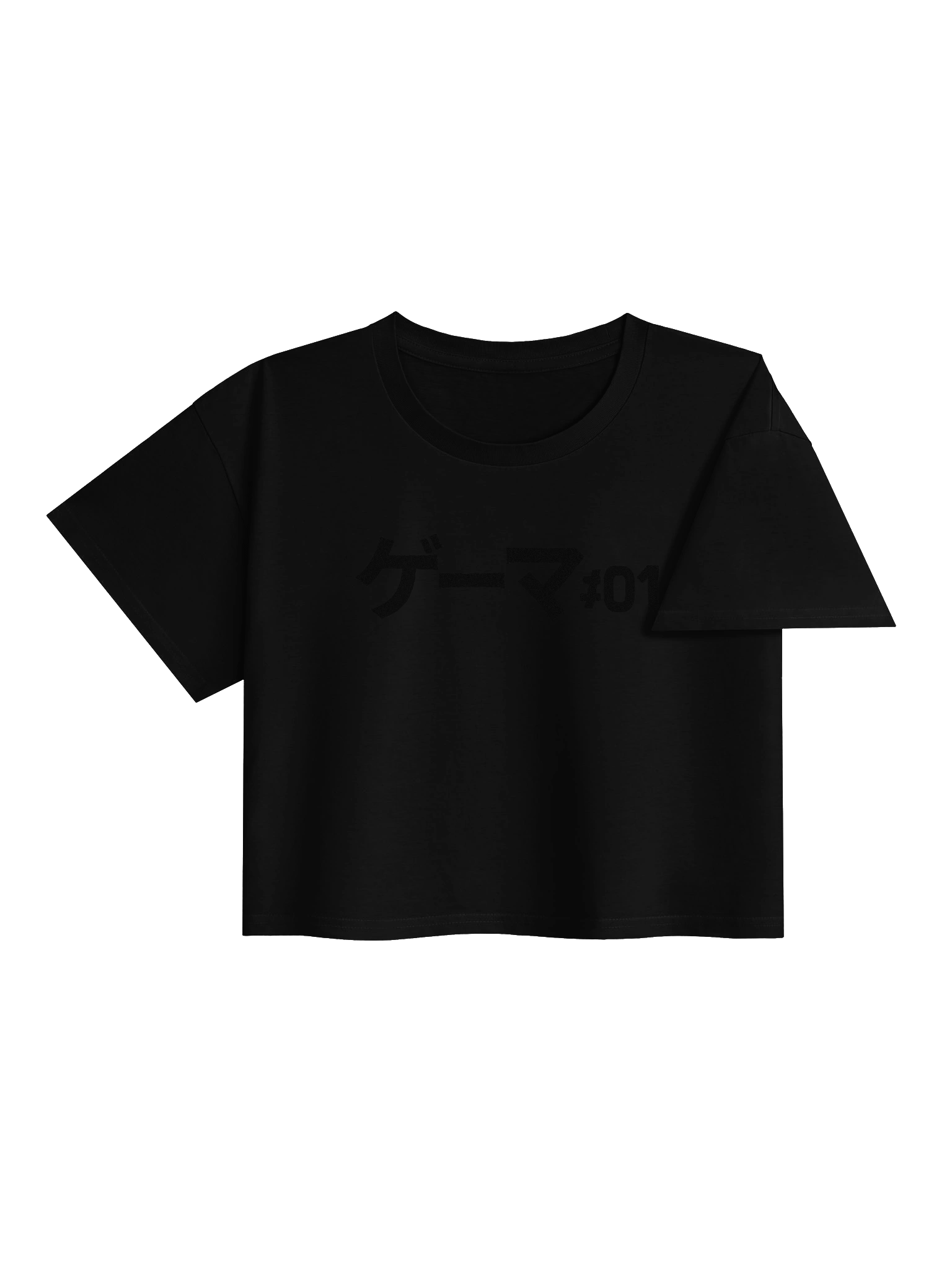 Gamer #01 Stealth Crop Tee product image (4)