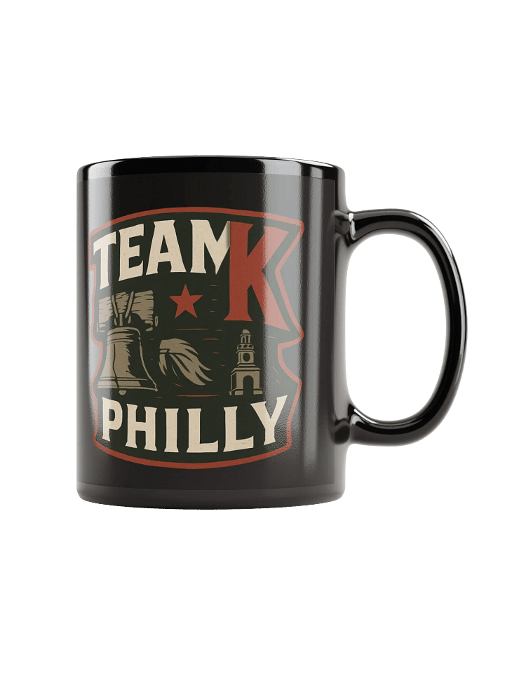 Team K Philly Black Mug product image (1)