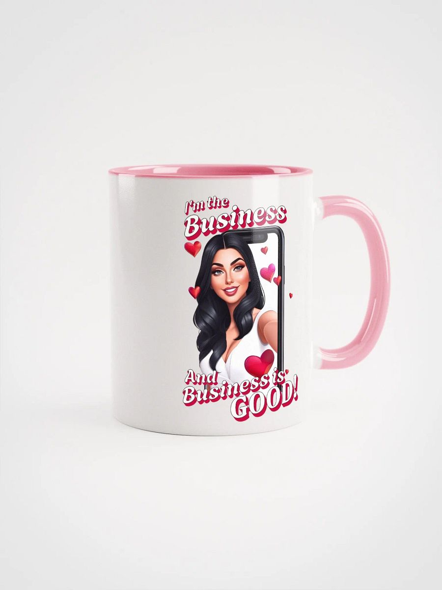 I'm The Business - Social Media Influencer - Ceramic Mug with Color Inside - v5 product image (1)