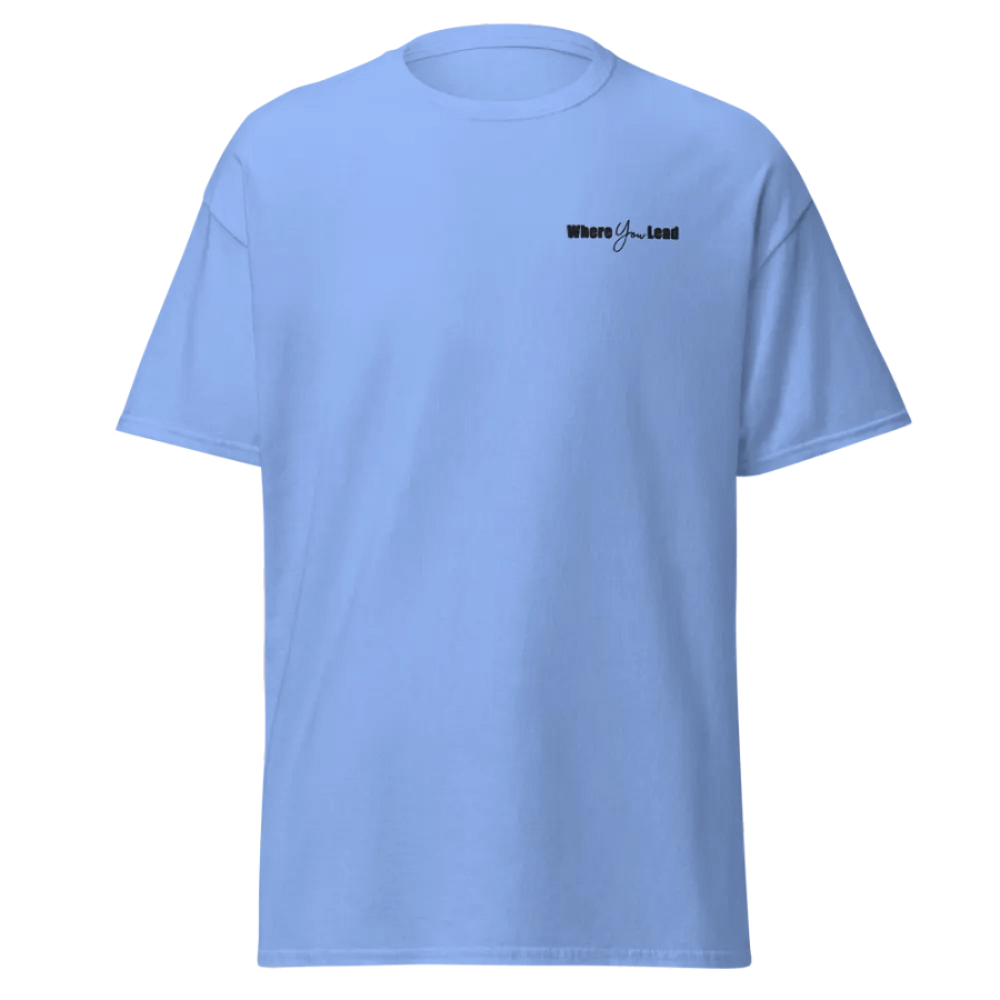 Where you Lead Embroidered Cotton Tee product image (7)