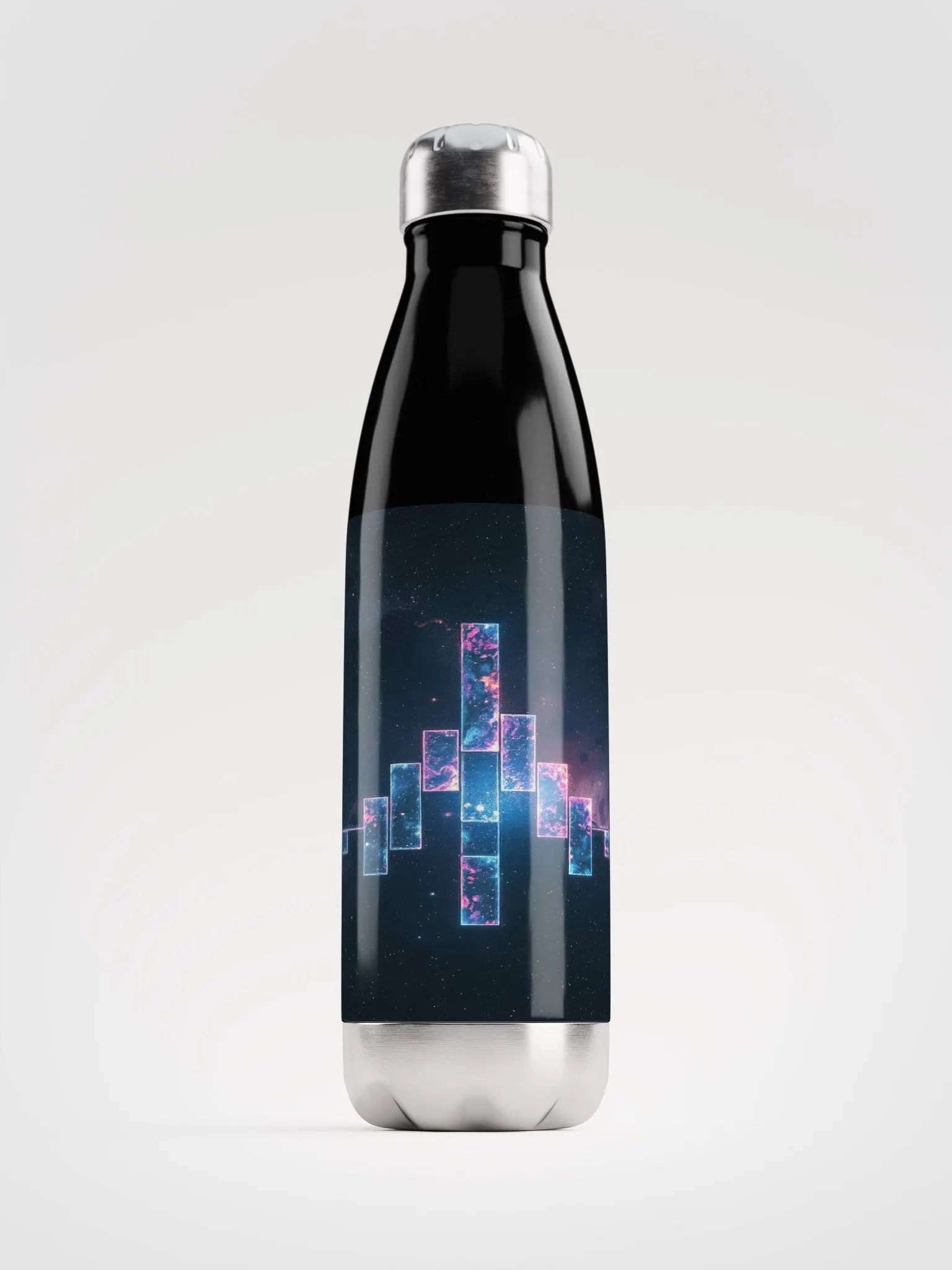 Galactic Soundwave Stainless Steel Water Bottle product image (1)