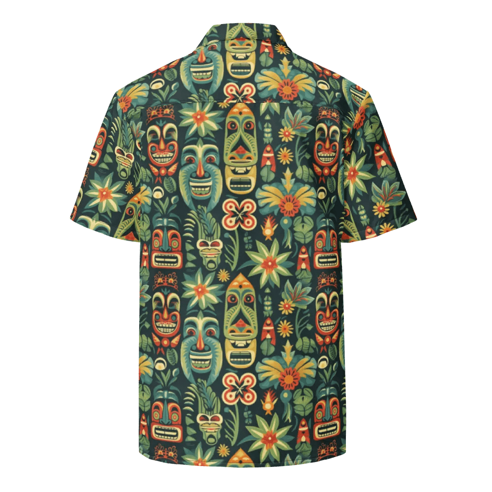 Tiki Tribal Hawaiian Shirt product image (5)