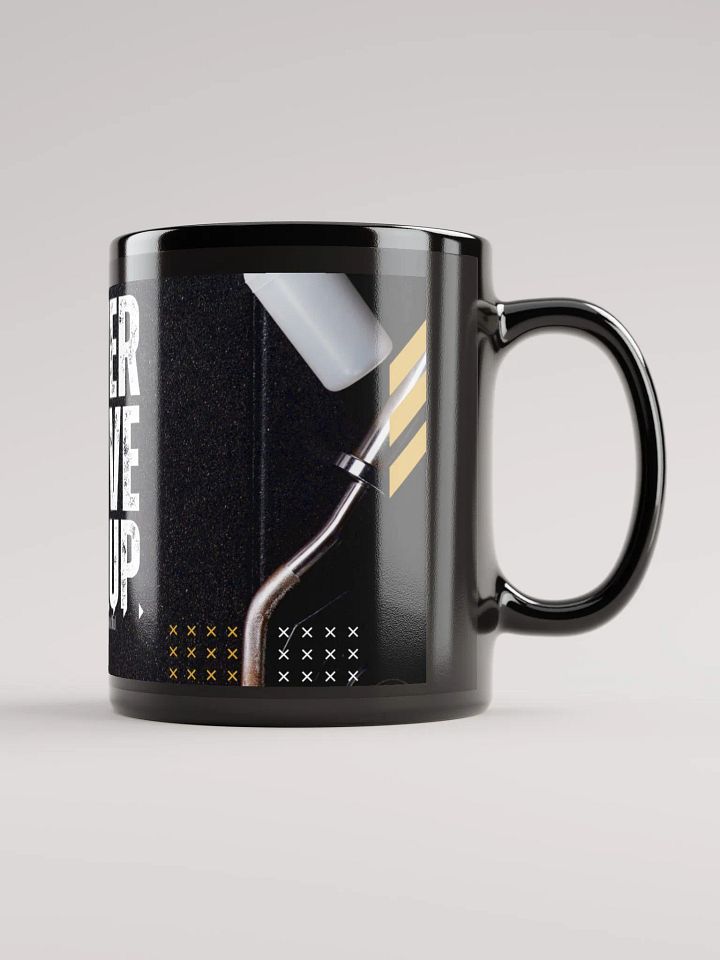 Black Glossy Mug with Motivational Quote product image (1)