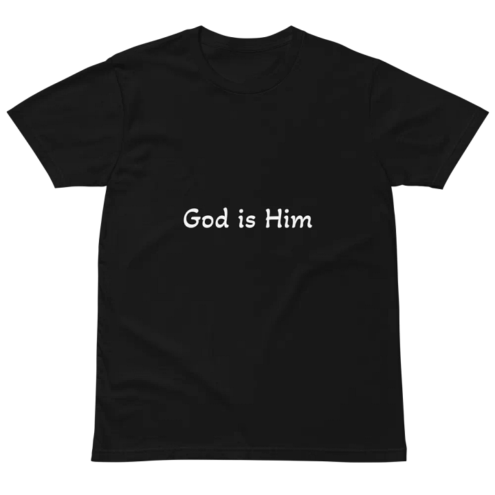 God is Him T-shirt 100% cotton and comfortab;e product image (2)
