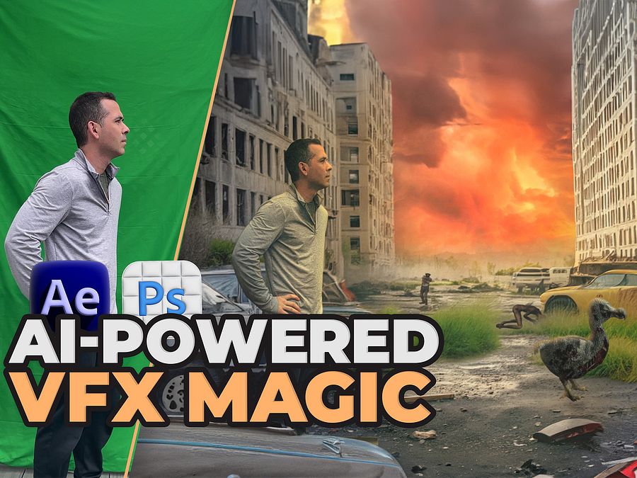 TUTORIAL: Easy Green Screen Compositing with After Effects & Generative Fill product image (1)