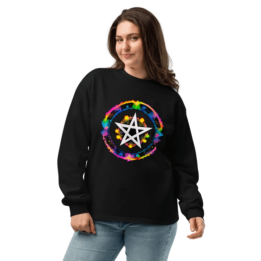[Pentagram] Unisex Premium Heavyweight Long Sleeve Shirt product image (3)