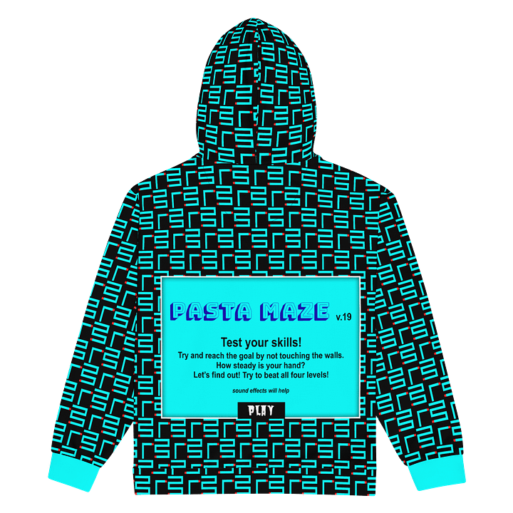 TobyPasta "The Maze" All-Over Zip Hoodie product image (2)