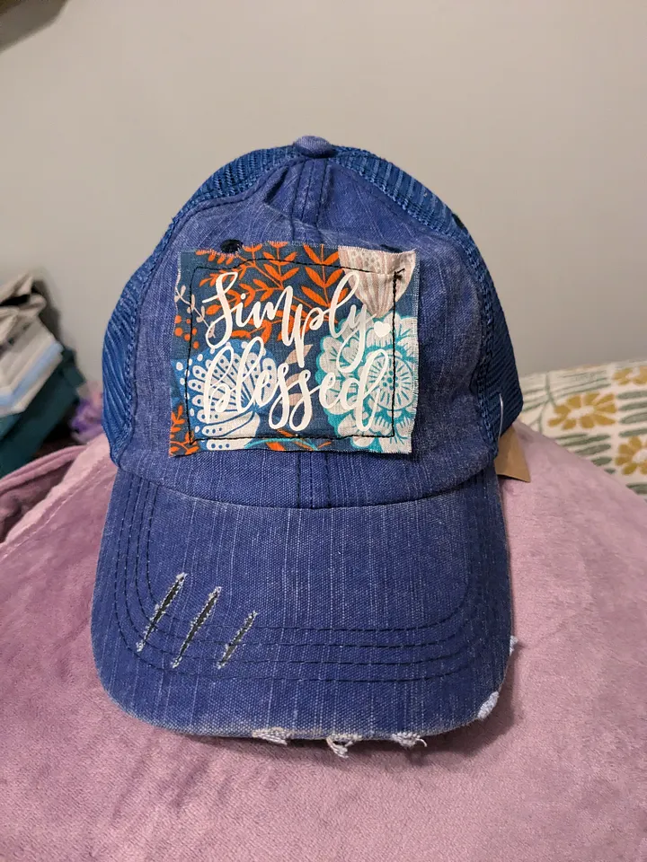 Blue Blessed Cap product image (2)