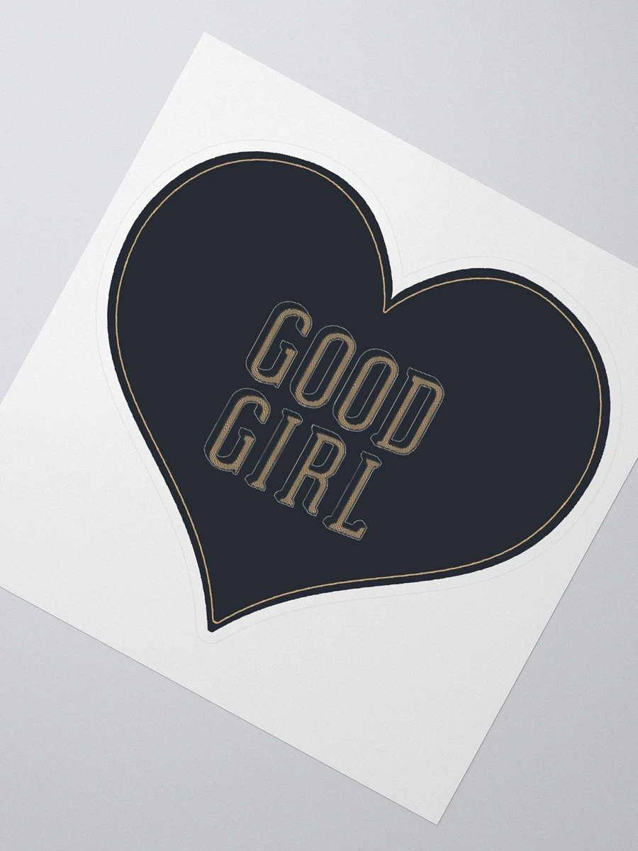 Good Girl Black Heart Sticker product image (2)
