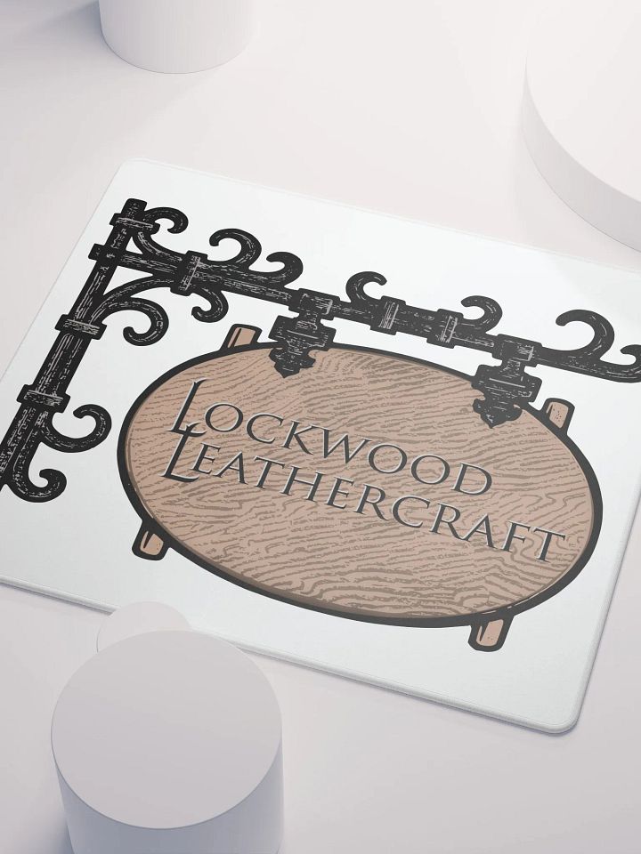 Lockwood Victorian Sign Gaming Mouse Pad product image (1)