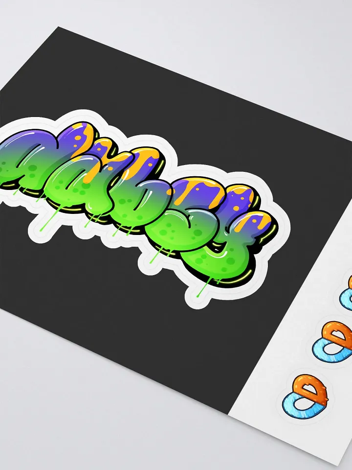 large dabsy sticker sheet product image (2)