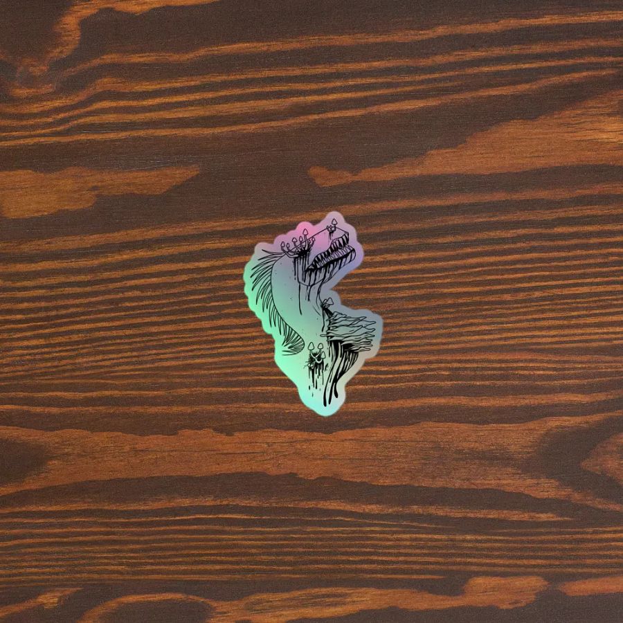 MUSHROOM MUSHROOM Holo Sticker product image (3)
