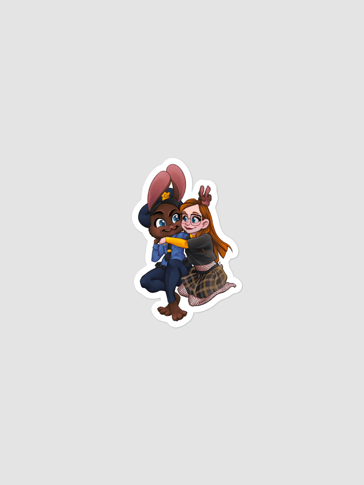 Sweet Hopper Police Bubble Free Stickers product image (1)