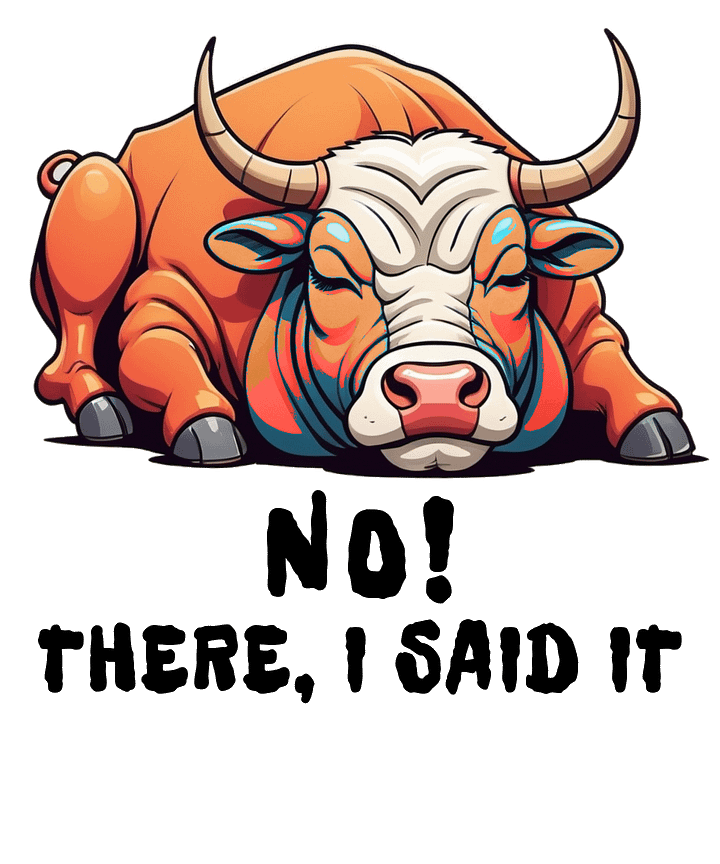 Taurus Snoozing Bull Free Merch Designs product image (1)