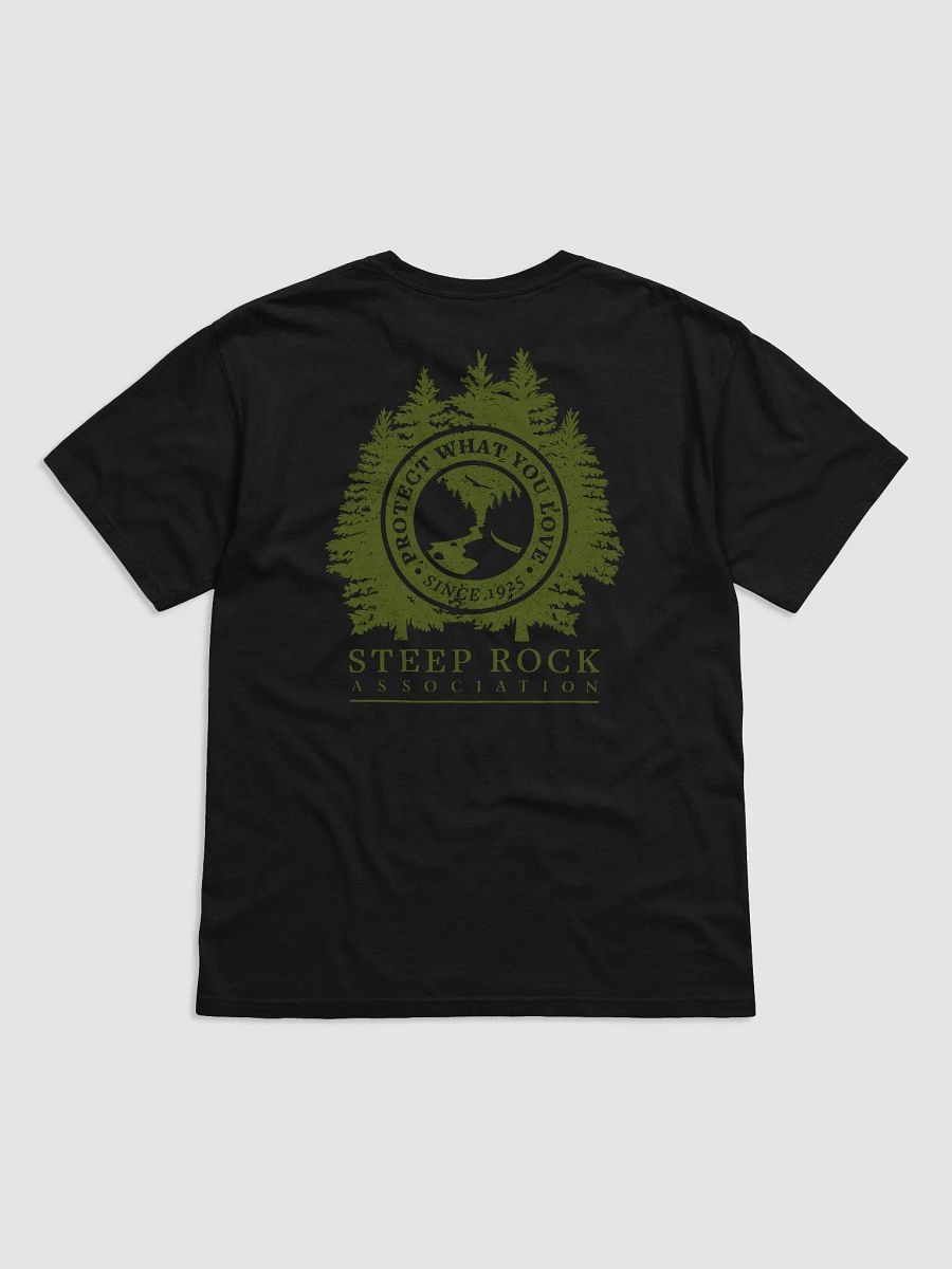 Steep Rock t-shirt (dark green logo) product image (4)