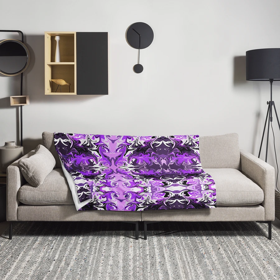 Purple Swirl Blanket product image (13)