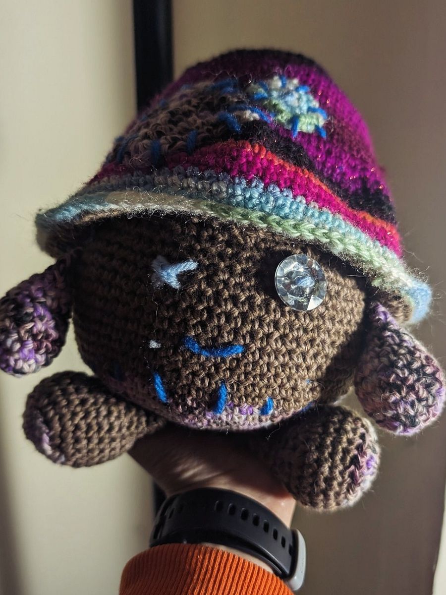 Patchwork Mushroom Amigurumi Custom product image (1)
