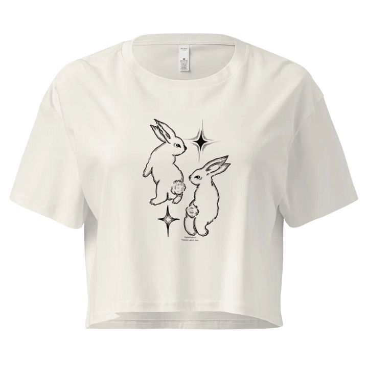 magical bunny- friends ecru shirt product image (1)
