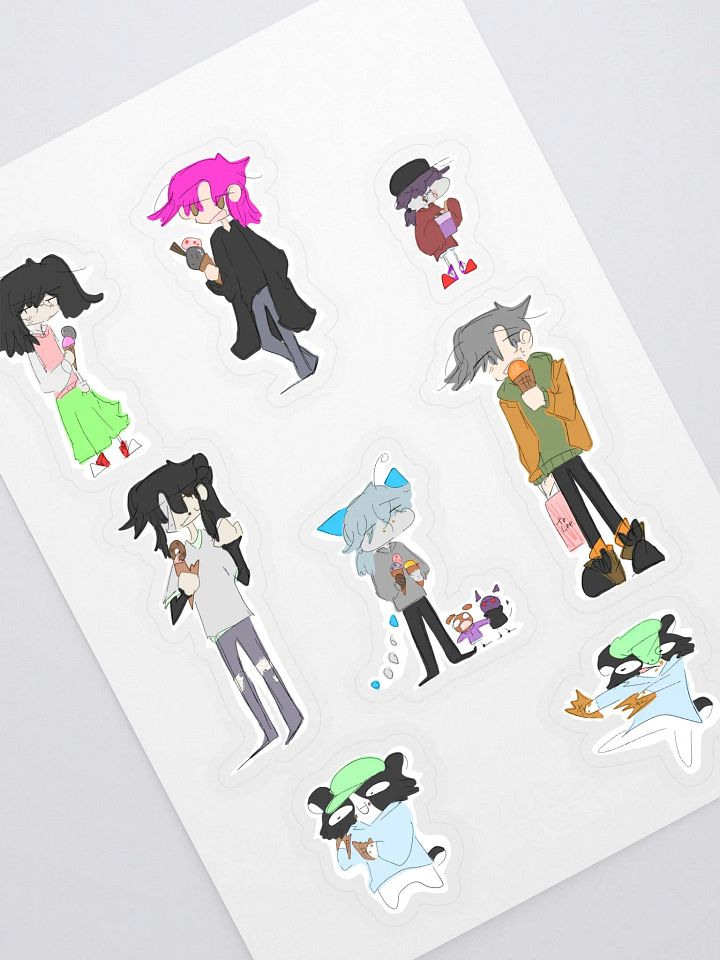 Moon savers sticker + Hampan and Ray product image (1)