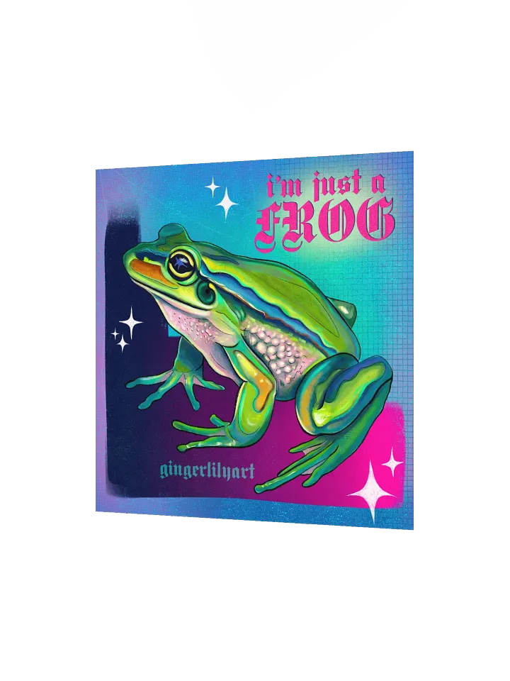 i'm just a frog print product image (4)