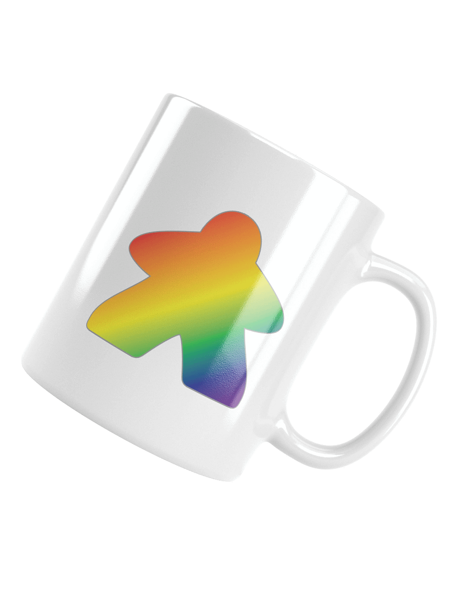 Rainbow Pride Gradient Meeple Mug product image (4)