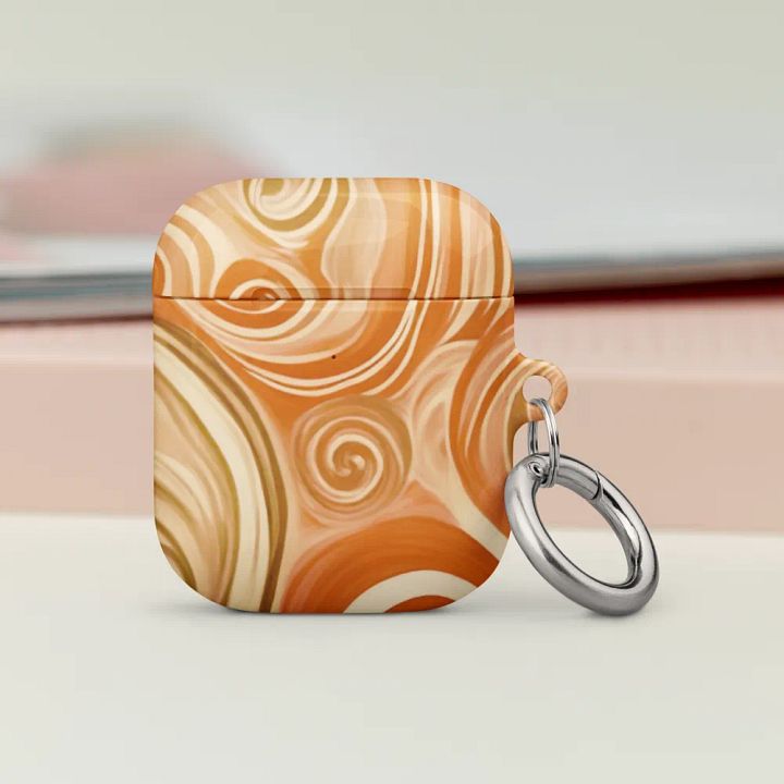 Funky Latte Liquid Tie-Dye Airpods Case product image (2)