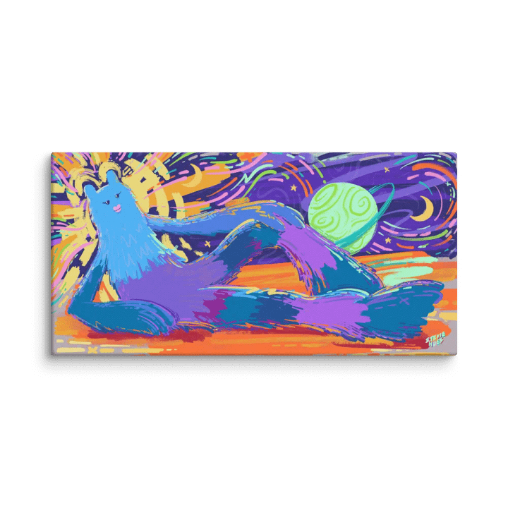 Astrid Creature Vibin' - Printed Canvas product image (1)